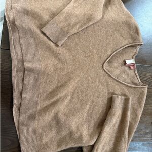 Pilcro cropped cashmere sweater